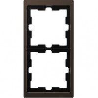 MTN4020-6552 Рамка 2-постовая Merten D-Life "Мокко"