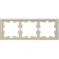 Рамка 3-постова Merten D-Life. Колір Сахара