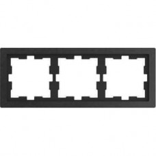 Рамка 3-постова Merten D-Life. Колір Базальт