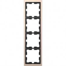 MTN4040-6551 Рамка 4-постовая Merten D-Life "Шампань"