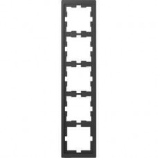 Рамка D-Life 5-постовая антрацит (MTN4050-6534)