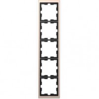 Рамка 5-постова Merten D-Life. Колір Шампань