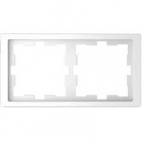 Рамка 2-постова Merten D-Life. Колір Білий Лотос
