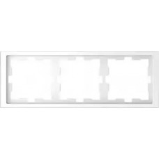 Рамка D-Life 3-постовая белый лотос (MTN4030-6535)