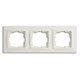 Рамка потрійна серії Despina (Mono Electric) Біла