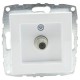 Механізм TV/SAT-розетки концевой серії Despina (Mono Electric) біла з панеллю