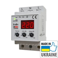 Однофазне реле напруги Новатек-Електро РН-104 Однофазне реле напруги Новатек-Електро РН-104