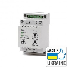 Универсальное электронное реле max/min напряжения Новатек-Электро РН-112 (NTRN122LV)