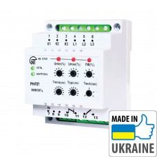 Трехфазное реле напряжения и контроля фаз Новатек-Электро РНПП-301 (NTRNP3010)