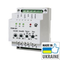 Электронное реле выбора фаз Новатек-Электро ПЭФ-301 (NTPEF3010)