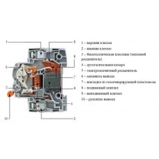 Автоматический выключатель 10А 3-полюсный, Schneider Electric ВА63 Домовой, 11222