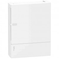 ⚡Щит навісний Mini Pragma білі двері, 2 ряди, 24 модуля, Schneider Electric, Італія (MIP12212)