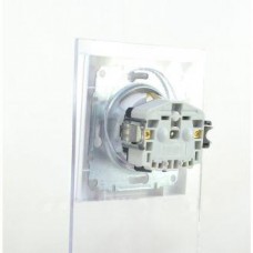 Розетка з заземленням Schneider Asfora 16А біла (EPH2900121)