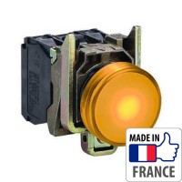 XB4BW35M5 Кнопка з підсвічуванням Schneider Electric XB4-B, жовтий світлодіод, метал. основа, 1NO/1NC, 230-240В XB4BW35M5 Кнопка з підсвічуванням Schneider Electric XB4-B, жовтий світлодіод, метал. основа, 1NO/1NC, 230-240В