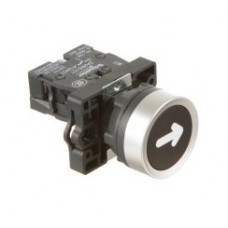XA2EA3351 Кнопка ХА2,пружинная поворотная, черная с маркировкой, 1НО