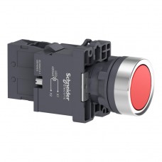 XA2EW34M1 Кнопка з підсвічуванням, LED, 220В, червона, 1НВ