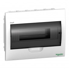 Щиток распределительный встраеваемый Schneider Electric Easy9 на 12 модулей, дымчатая дверца