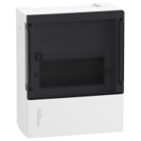 ⚡Щит навесной Mini Pragma дымчатые двери, 1 ряд, 6 модулей, Schneider Electric, Италия (MIP12106S) ⚡Щит навесной Mini Pragma дымчатые двери, 1 ряд, 6 модулей, Schneider Electric, Италия (MIP12106S)