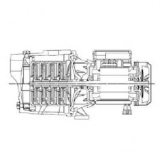 Самовсмоктуючий багатоступінчастий насос Sea Land MJ 83 M, 132080000