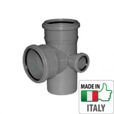 Хрестовина 2-площинна каналізаційна Valsir HTED O110/110/50x67°, 512005