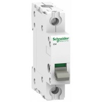 Выключатель-разъединитель Schneider Electric Acti 9 iSW, 125 А, 1 полюс, 250В пер.тока Выключатель-разъединитель Schneider Electric Acti 9 iSW, 125 А, 1 полюс, 250В пер.тока