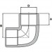 PP-R коліно (кут) 90° ВВ, d=110мм, Wavin Ekoplastik, SKO11090XX
