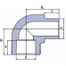 PP-R коліно (кут) 90° ВН, d=16мм, Wavin Ekoplastik, SKO116XXXX PP-R коліно (кут) 90° ВН, d=16мм, Wavin Ekoplastik, SKO116XXXX
