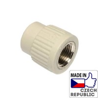 PP-R перехід з металевим внутрішнім різьбленням 1/2”x16мм, Wavin Ekoplastik, SZI01620XX