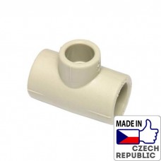 PP-R Тройник переходной 50x40x50мм, Wavin Ekoplastik, STKR05040X