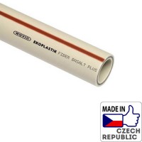 PP-RCT труба Fiber Basalt Plus S3,2/PN28/SDR7,4 діаметром 25х3,5мм, L=4м, Wavin Ekoplastik, STRFB025TRCT