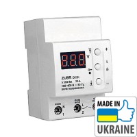 Реле напряжения с термозащитой ZUBR D25t (4820120220449) Реле напряжения с термозащитой ZUBR D25t (4820120220449)