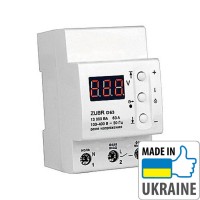 Однофазное реле контроля напряжения ZUBR D63 (4820120220388) Однофазное реле контроля напряжения ZUBR D63 (4820120220388)