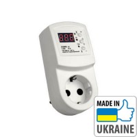 Реле контроля напряжения типа "вольт-контроль" ZUBR R1 16Y, 16А, 3 кВт Реле контроля напряжения типа "вольт-контроль" ZUBR R1 16Y, 16А, 3 кВт