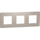 ⚡Рамка 3-х постова Unica New пісочний/білий (NU280626)