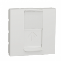 ⚡Центральна плата RJ45 Keystone/Systimax 2 модулі біла (NU946118)